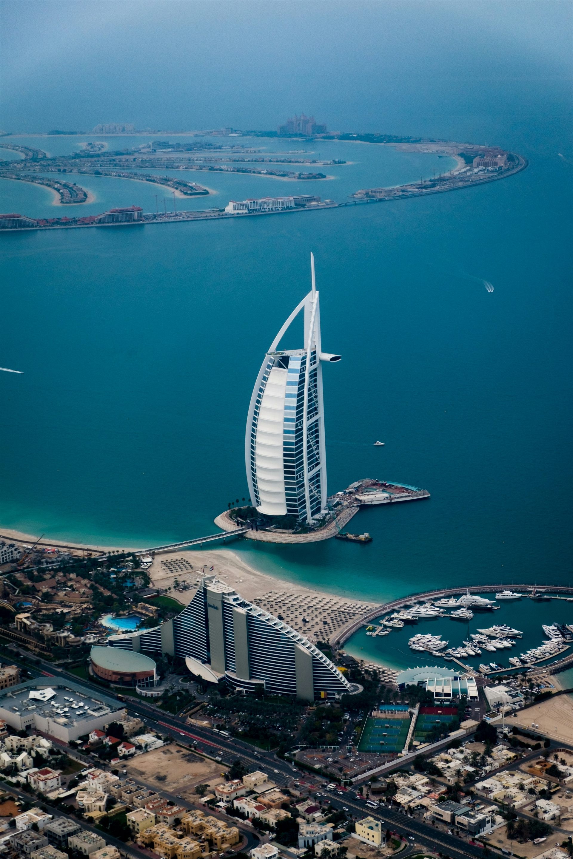 Dubai coastline